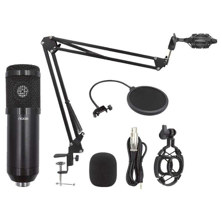 MICROFONO CONDENSADOR PROFESIONAL C/BRAZO NOGANET MIC-ST800