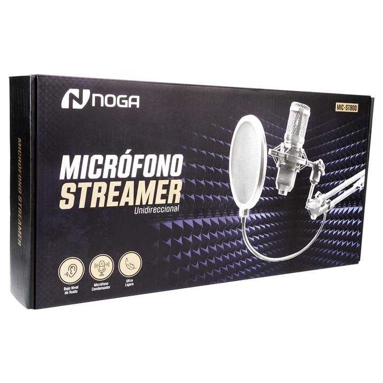 MICROFONO CONDENSADOR PROFESIONAL C/BRAZO NOGANET MIC-ST800