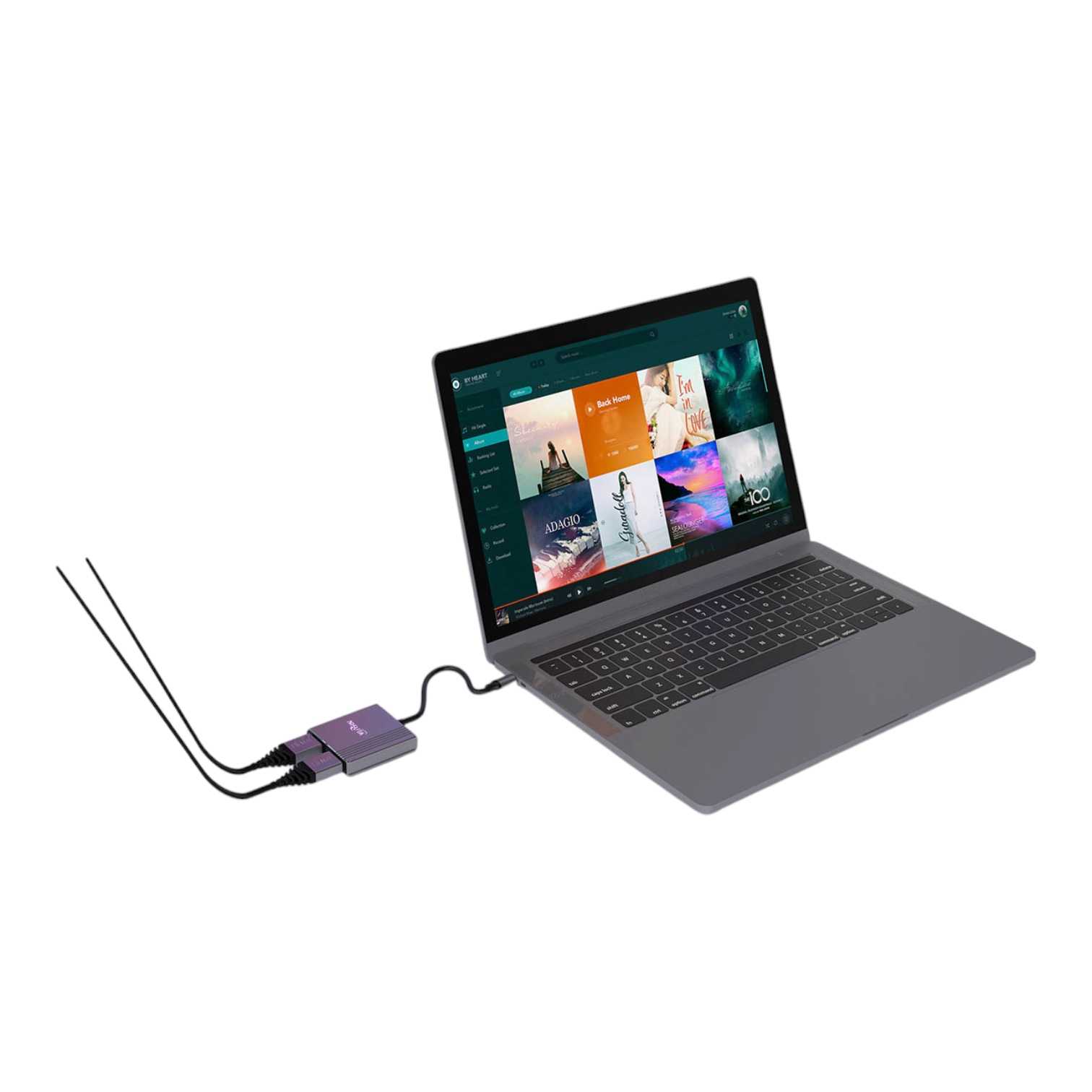 CONVERSOR DE USB 3.1 A 2X HDMI + USB3.1 NISUTA NSUCD6
