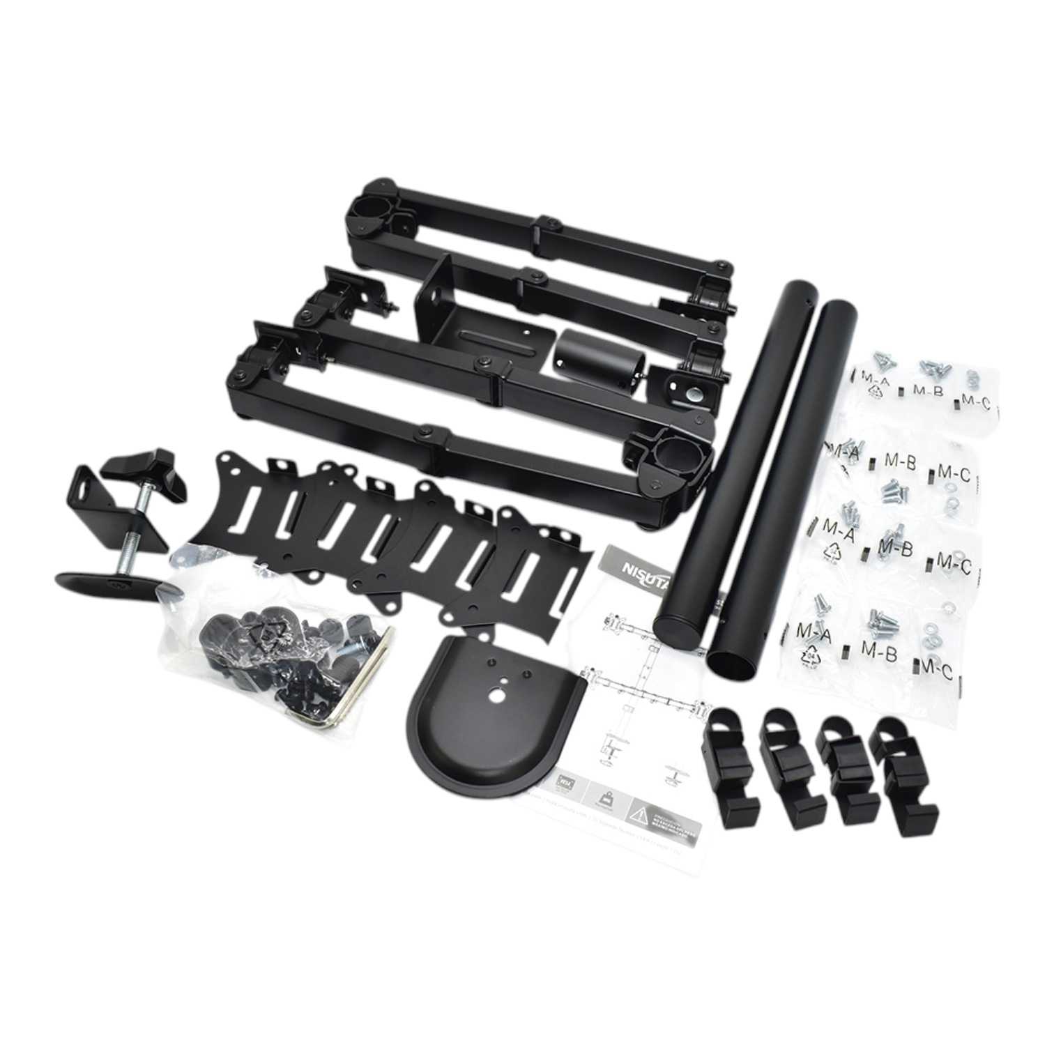 SOPORTE TV MOVIL NISUTA 17-32 9KG 4XBRAZO NSSOTVEB4 — foto 2