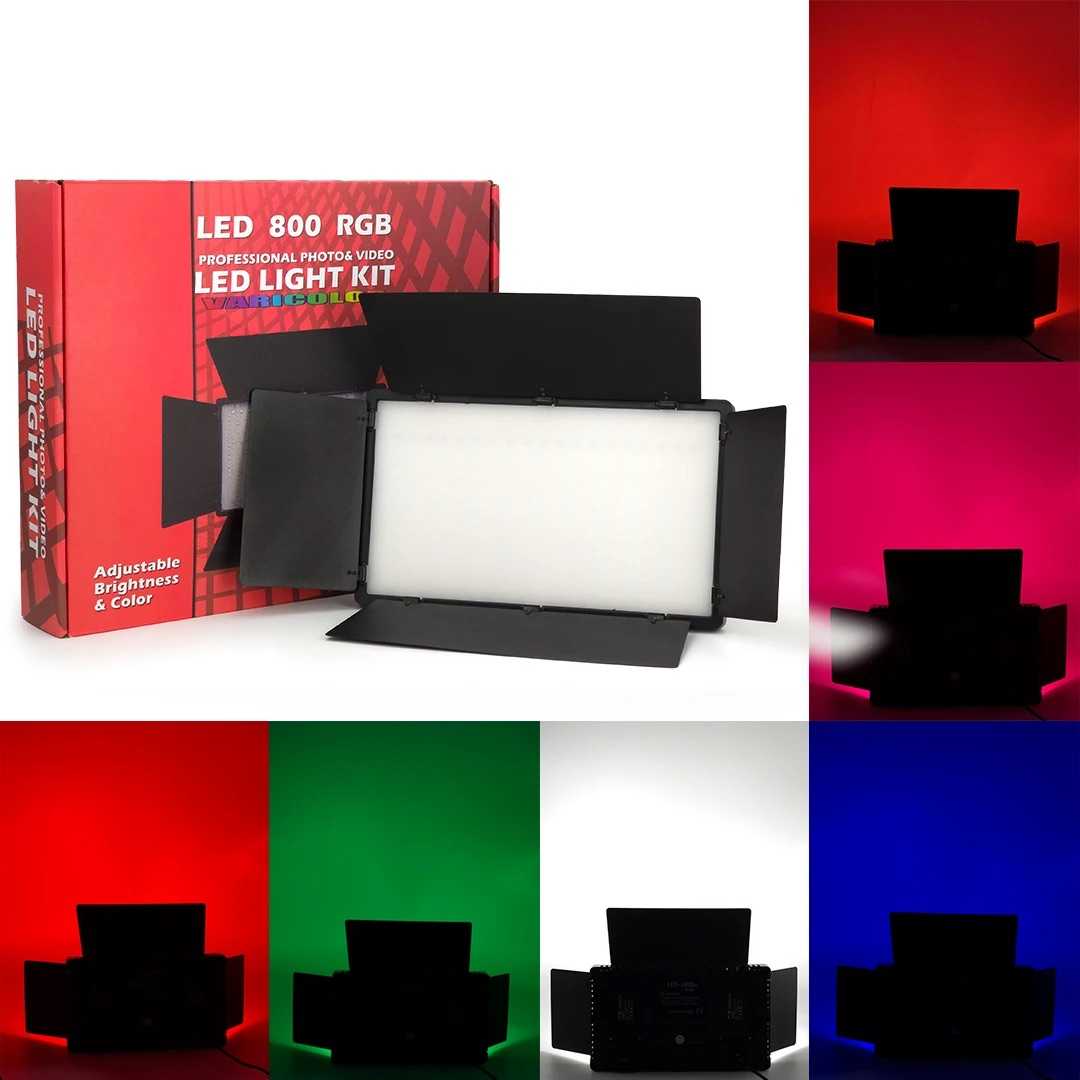 PANEL FOTOGRAFIA Y ESTUDIO PROFESIONAL LED-U800+ RGB — foto 3