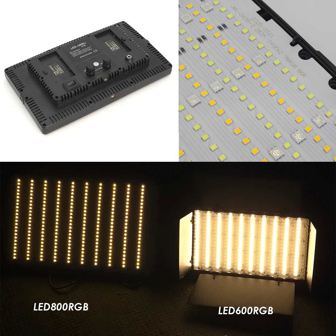 PANEL FOTOGRAFIA Y ESTUDIO PROFESIONAL LED-U800+ RGB — foto 5