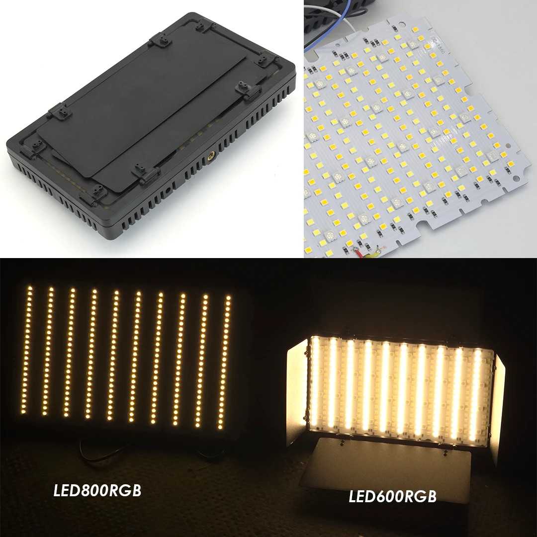 PANEL FOTOGRAFIA Y ESTUDIO PROFESIONAL LED 600RGB — foto 4