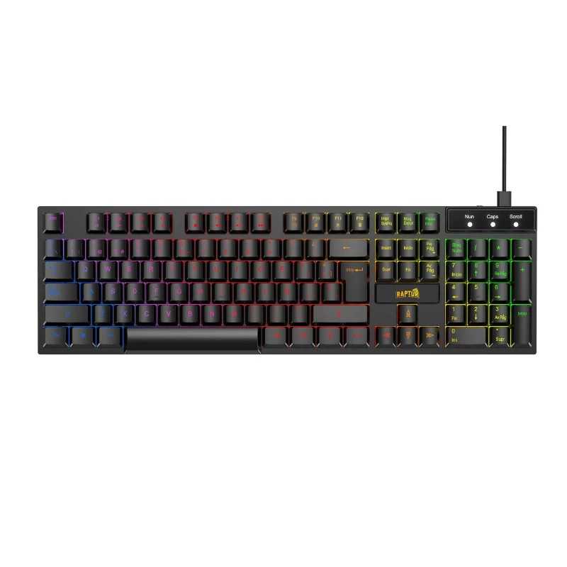 COMBO GAMER RAPTOR 4 EN 1(TECLADO MEM+ MOUSE RGB+PAD+AURI) — foto 2