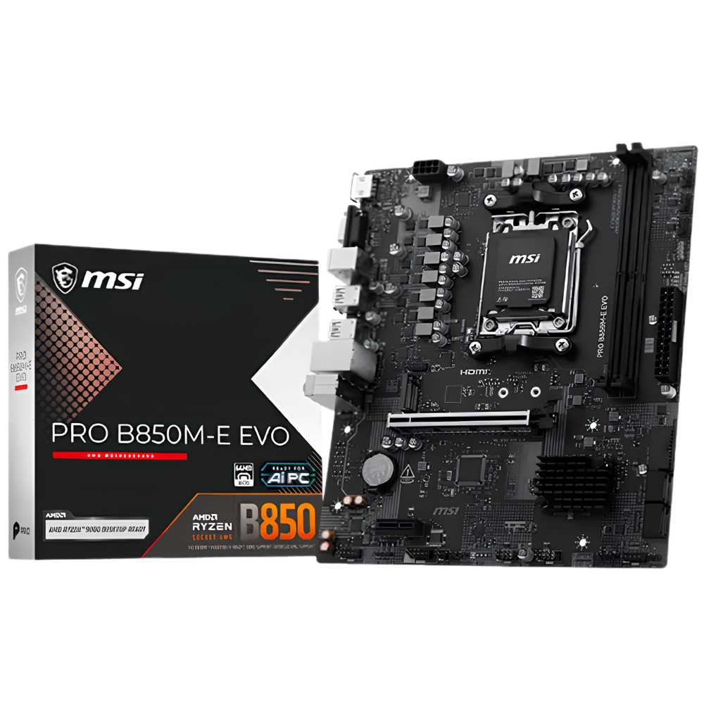 PLACA MADRE MSI B850M-E PRO EVO DDR5 AM5