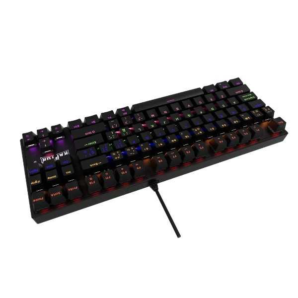 TECLADO RAPTOR FIRECLAW M87 80% MECANICO SW RED — foto 3
