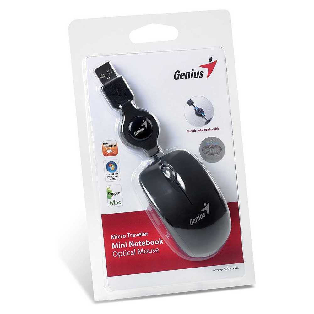 MOUSE GENIUS MICRO TRAVELER BLACK