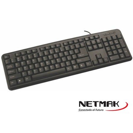TECLADO NETMAK USB KB586