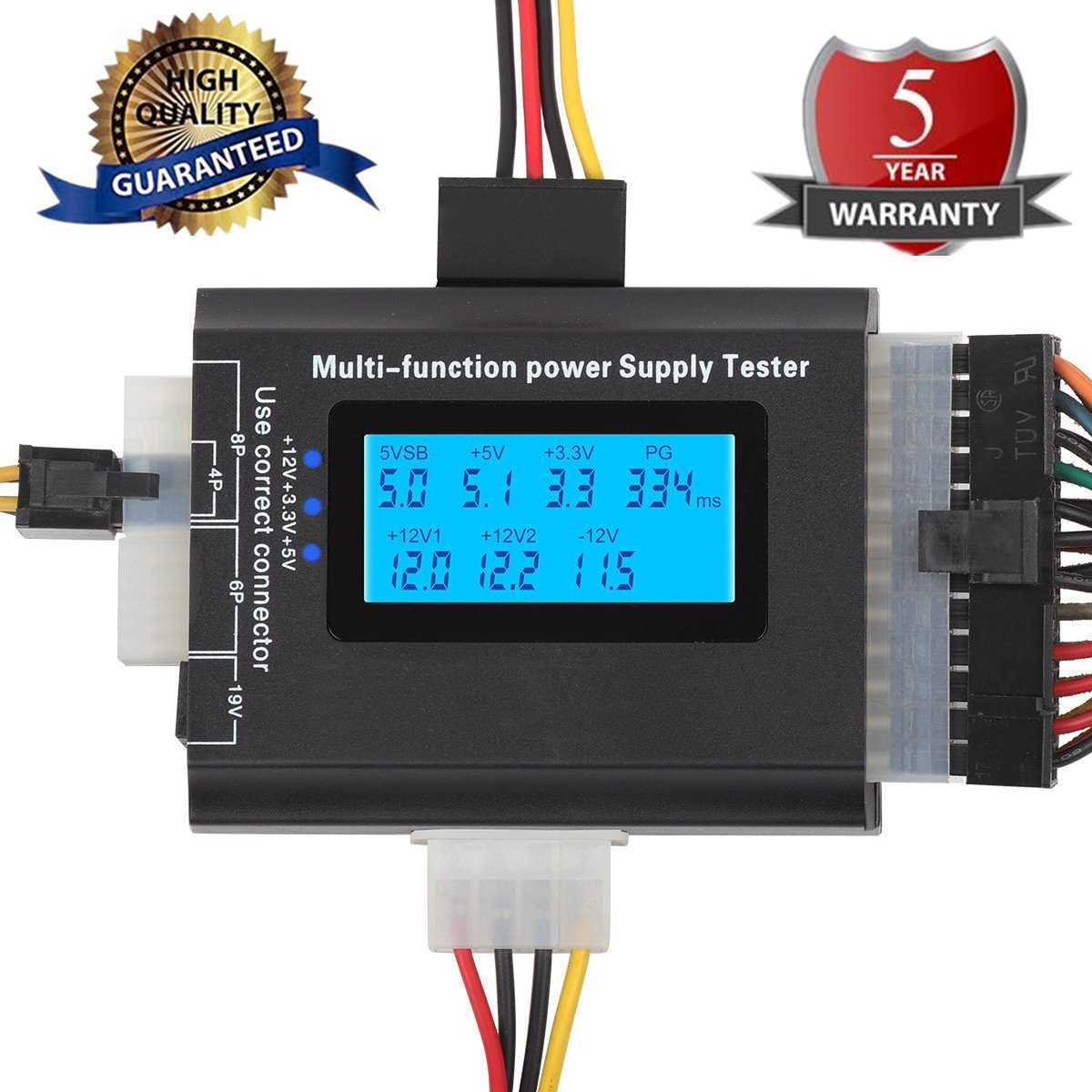TESTER DIGITAL PARA FUENTES DE ALIMENTACION