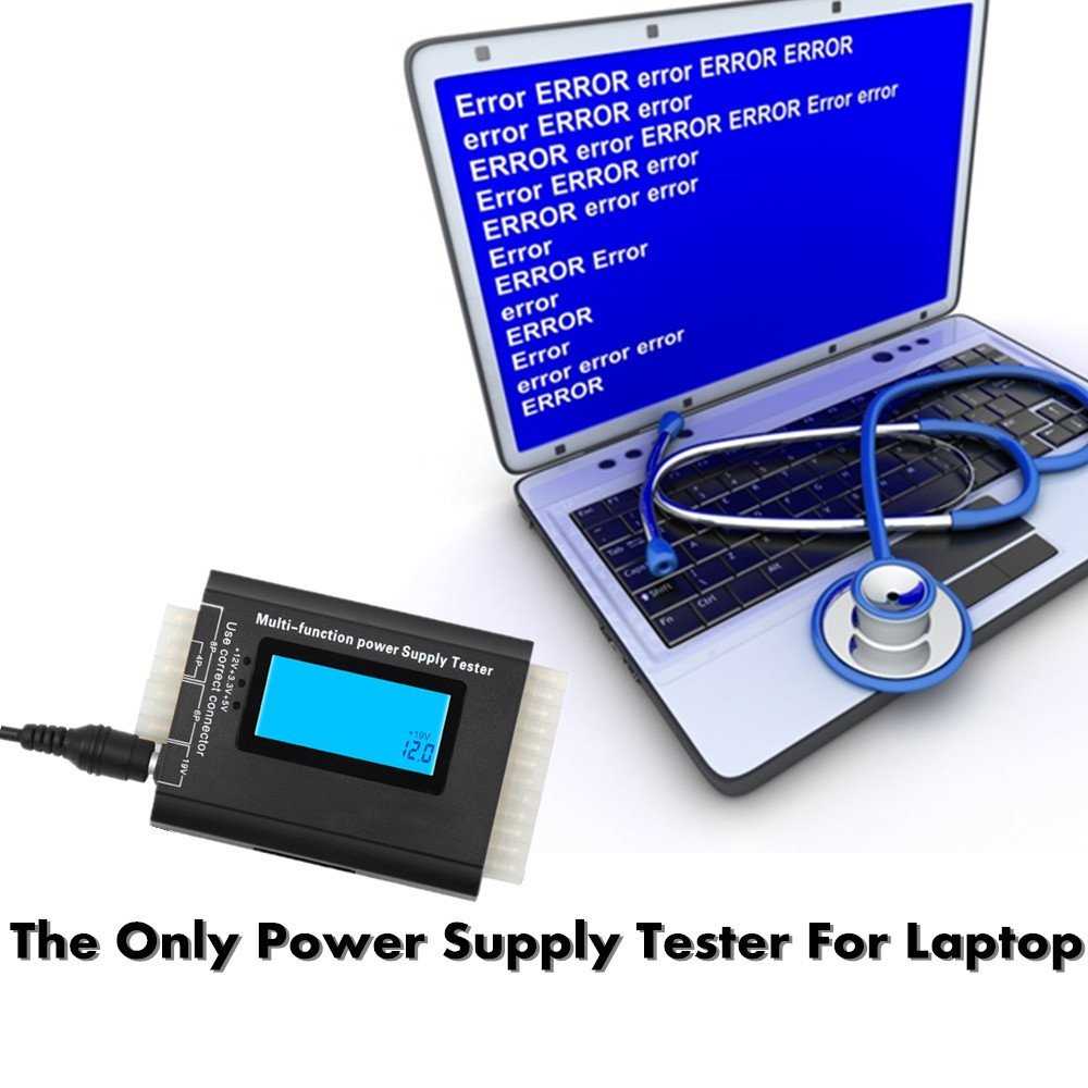 TESTER DIGITAL PARA FUENTES DE ALIMENTACION