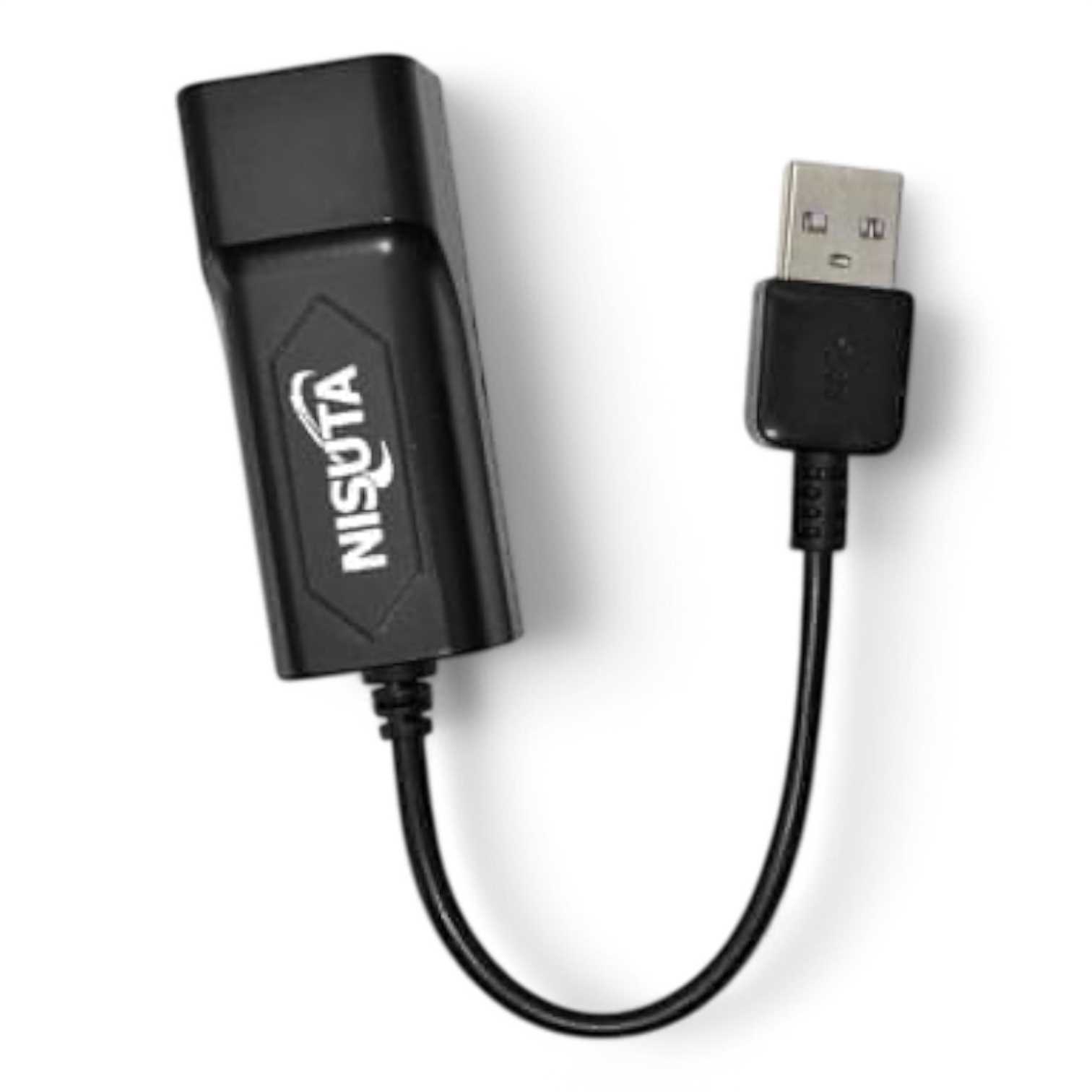 CONVERSOR DE USB 2.0 A RED (RJ-45) NISUTA NSCOUSREDCH