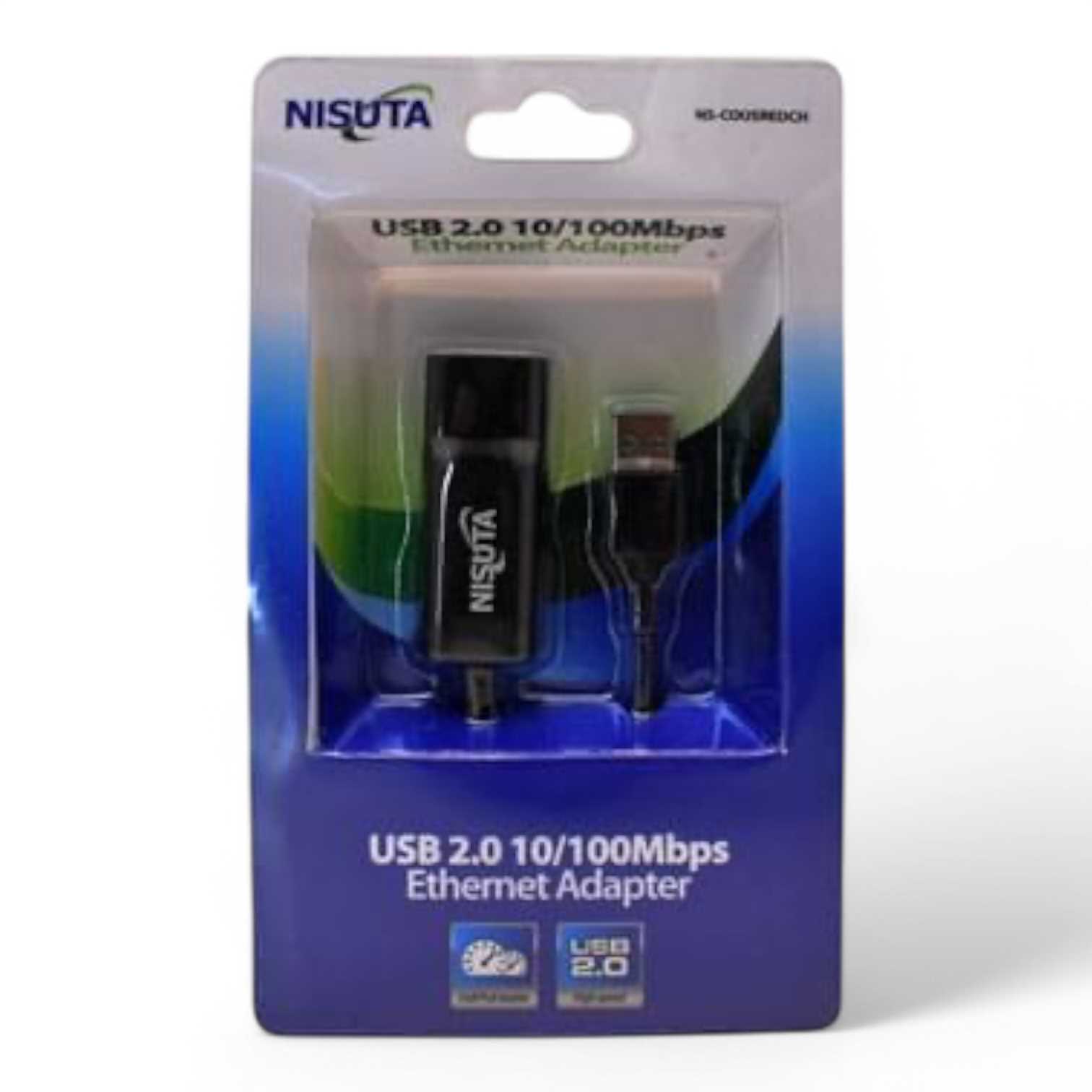 CONVERSOR DE USB 2.0 A RED (RJ-45) NISUTA NSCOUSREDCH