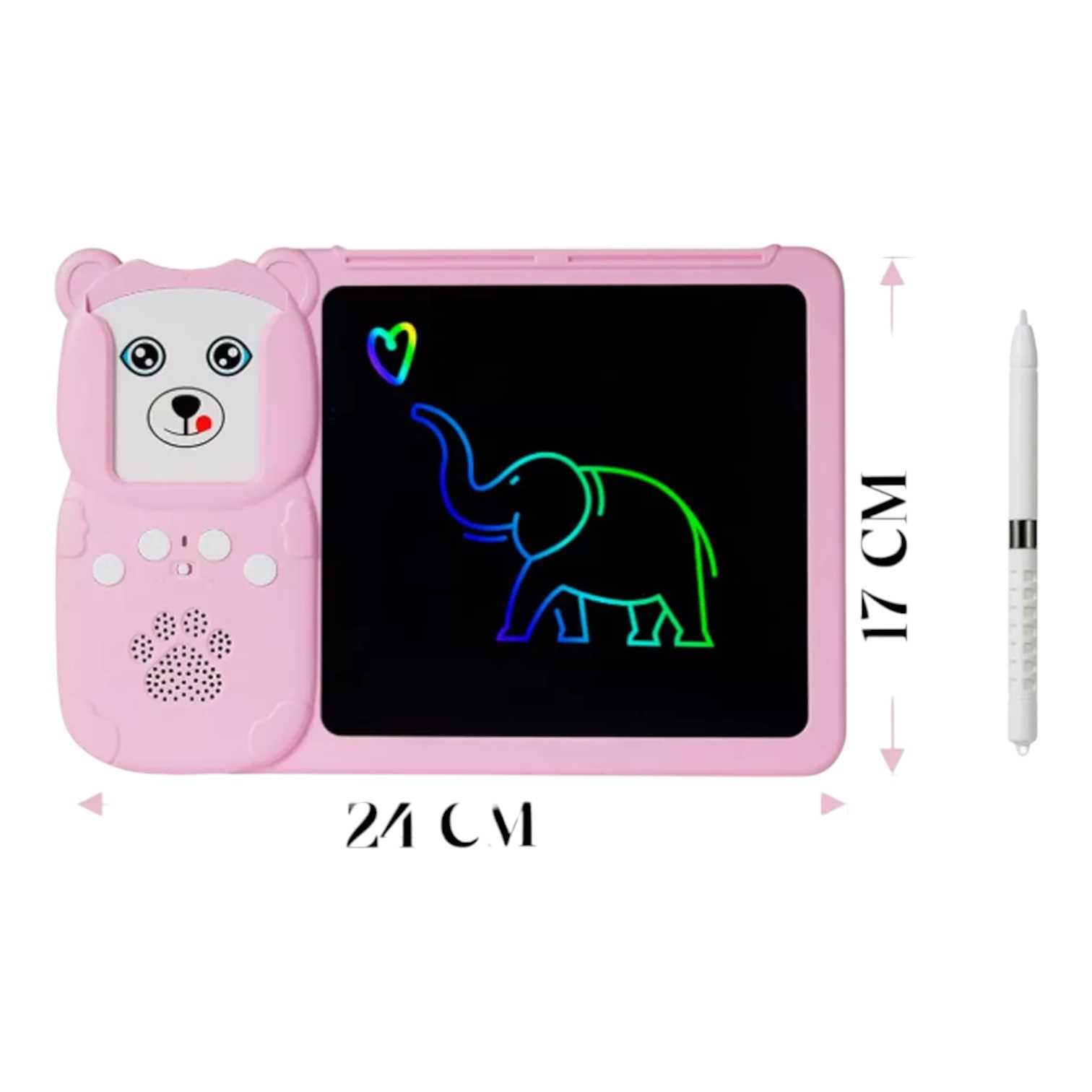 PIZARRA MAGICA KIDS LCD OM MULTICOLOR C/ TARJETAS