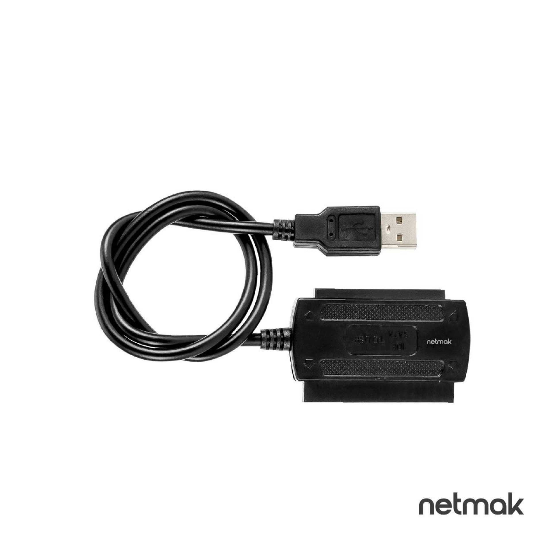 CONVERSOR USB A IDE(2.5+3.5) /SATA NETMAK C61