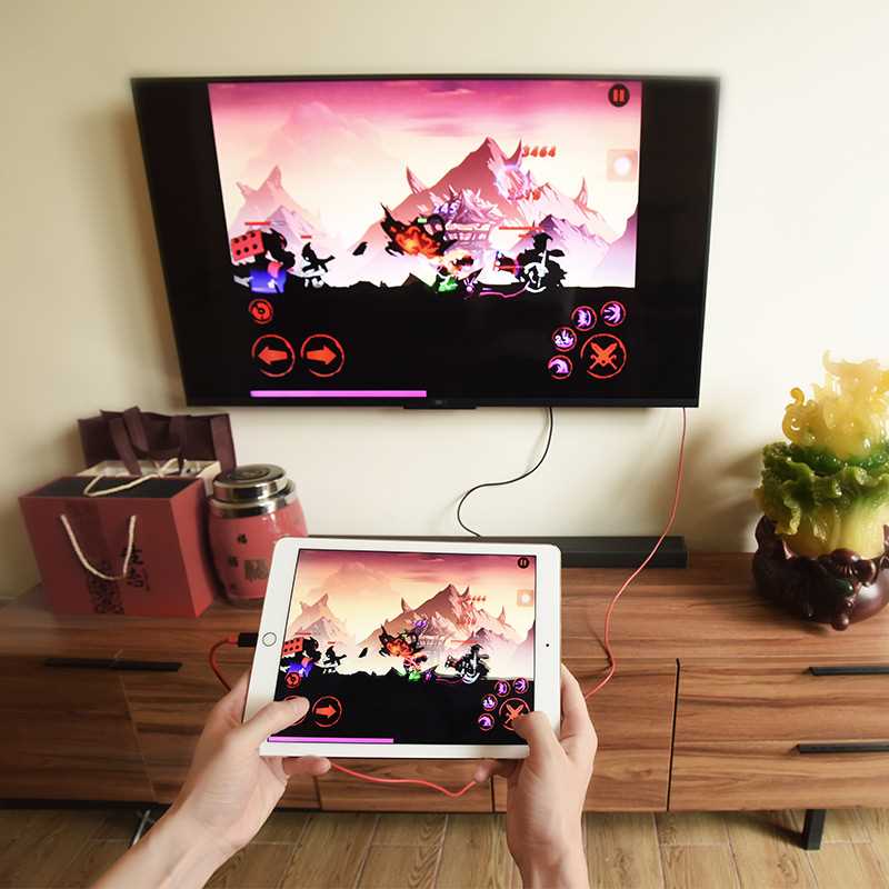 CABLE CONVERSOR DE IPHONE A HDMI HOCO UA4