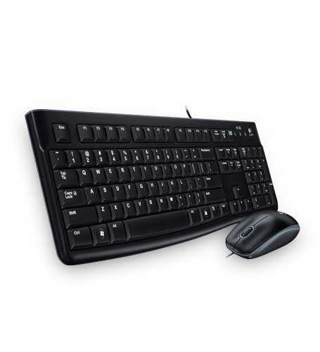 TECLADO Y MOUSE LOGITECH MK120