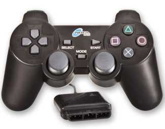 JOYSTICK INALAMBRICO NOGANET PS2/PS3 NG-3090 C/BATERIA
