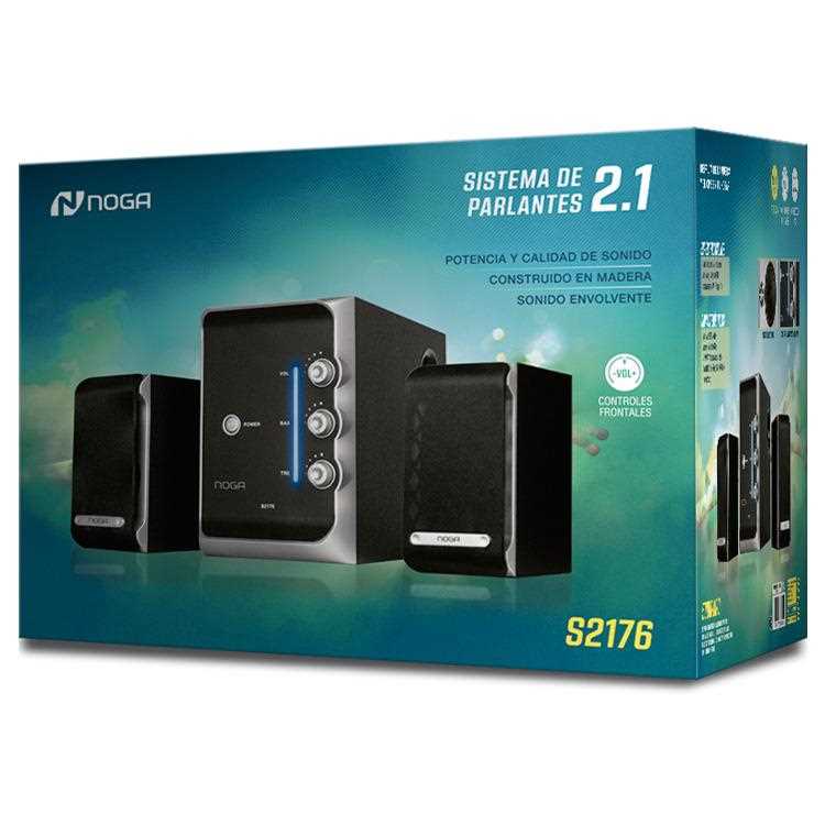 PARLANTE NOGANET 2.1 S2176 50W