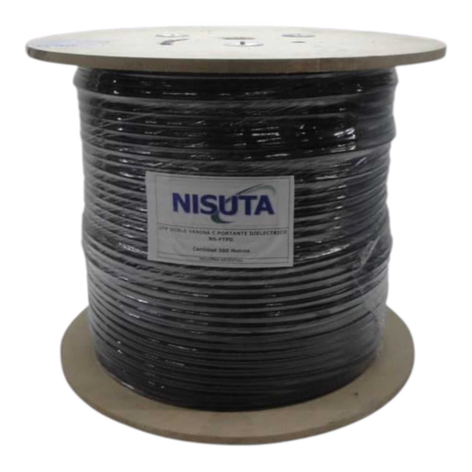 CABLE UTP NISUTA CAT5E EXTERIOR X METRO (DOBLE VAINA) NSFTPD