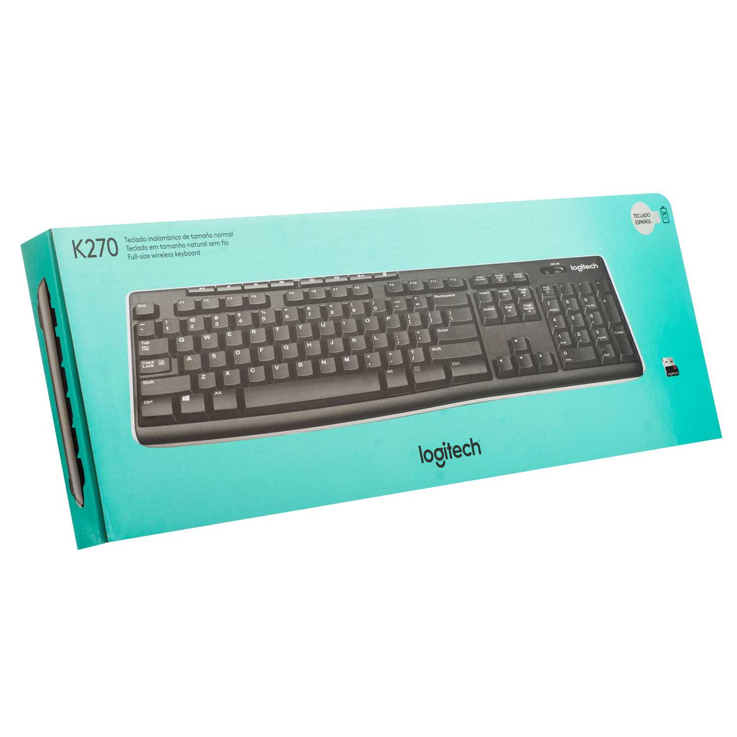 TECLADO LOGITECH INALAMBRICO K270