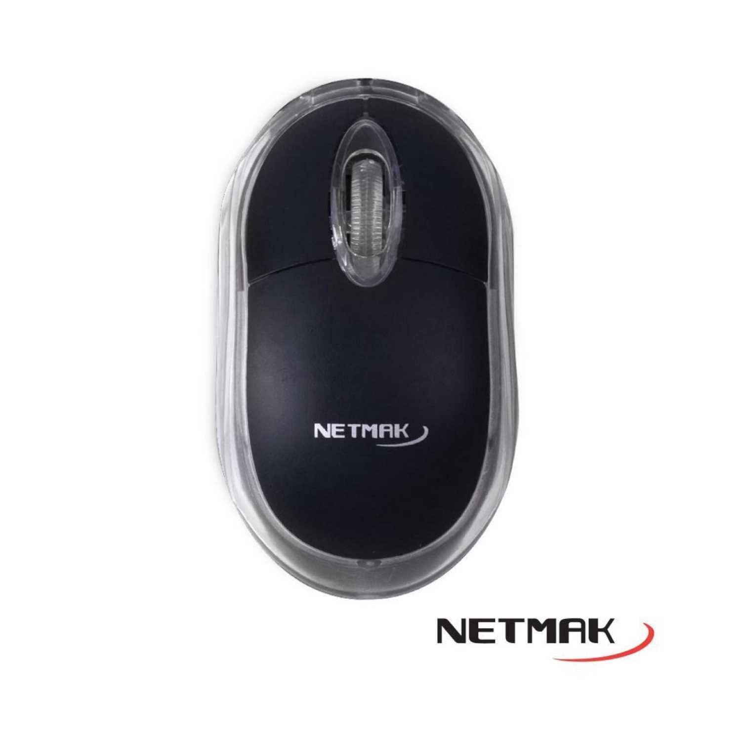 MOUSE NETMAK NM-M01 LUMINOSO