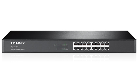 SWITCH TP-LINK 16 PORT GIGABIT TL-SG1016  R19