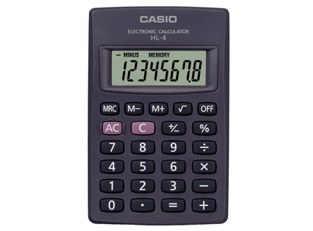 CALCULADORA CASIO HL-4