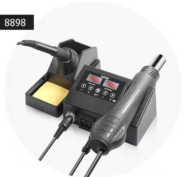 MAQUINA SOLDADORA + PISTOLA CALOR SQ-K8898