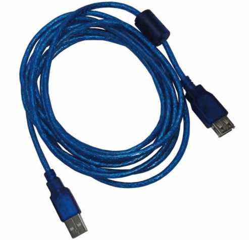 CABLE USB AM/AH EXTENSION 2.0 1.8M NISUTA C/FILTRO NSCALUS2