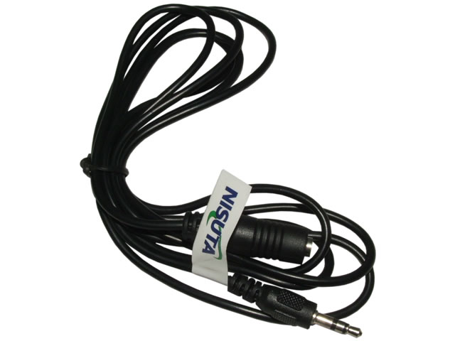 CABLE AUDIO EXTENSION PLUG 3.5  1.8M NISUTA NSCAU35AL