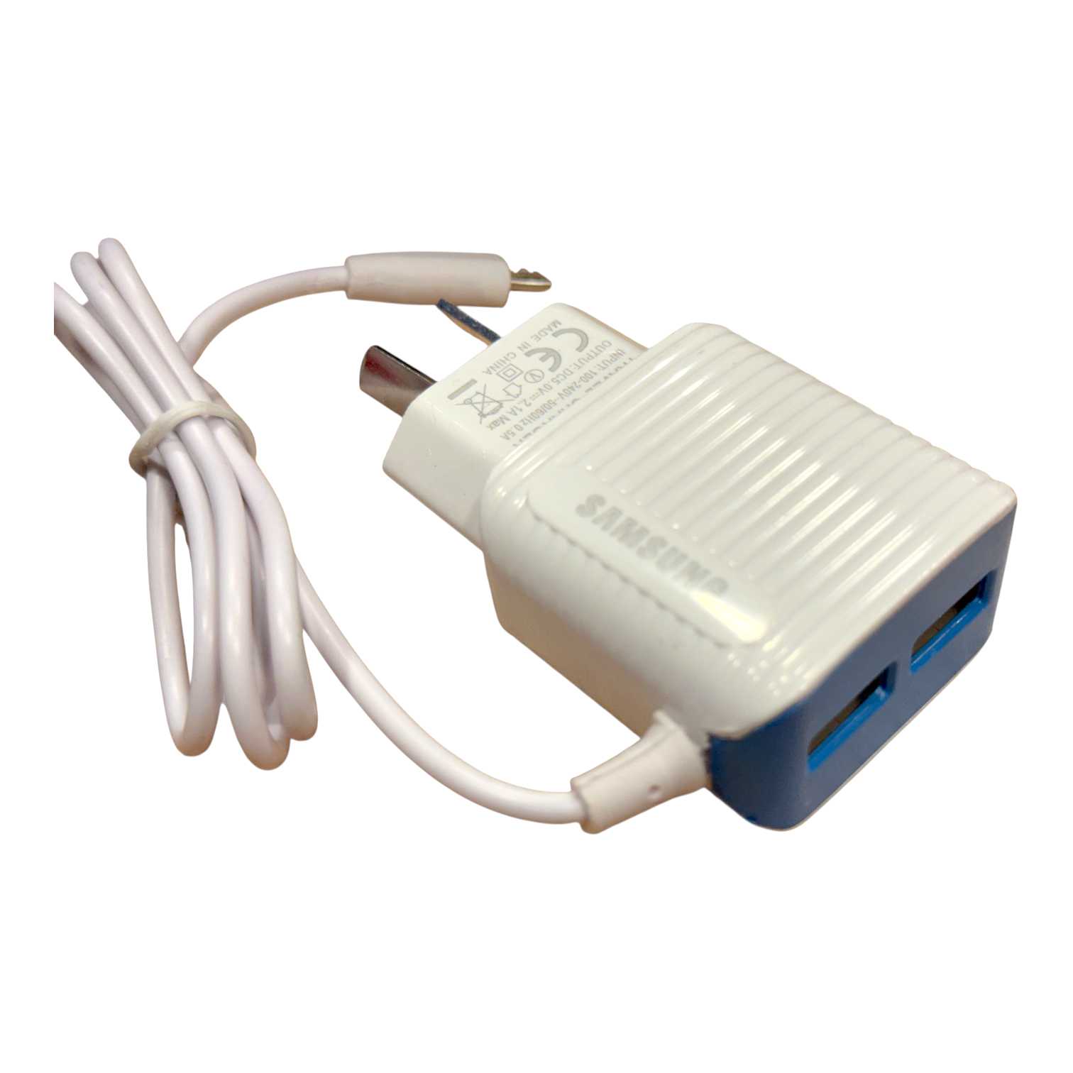 CARGADOR 220V MICRO USB (V8) SIMIL SAMSUNG