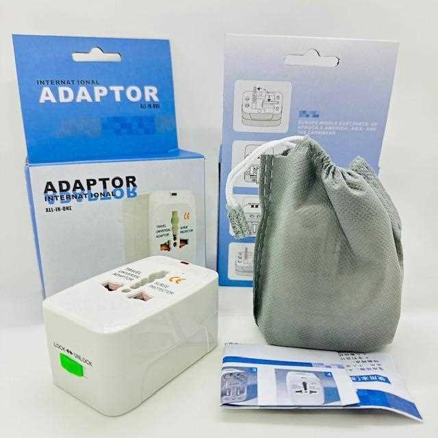 ADAPTADOR VIAJERO ALIMENTACION ALL IN ONE 250V 13A 931