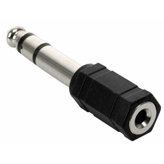 ADAPTADOR DE AUDIO PLUG 6.3M A PLUG 3.5H NISUTA NSADST63