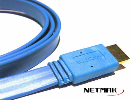 CABLE HDMI NETMAK 1.5M V1.4 MALLADO