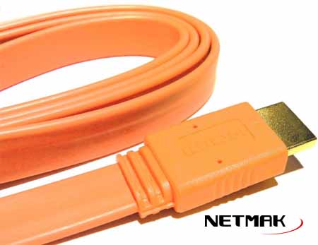 CABLE HDMI NETMAK 1.5M V1.4 MALLADO