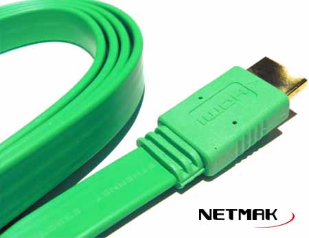 CABLE HDMI NETMAK 1.5M V1.4 MALLADO