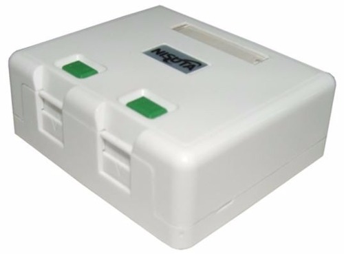 ROSETA RJ45 CAT 6 DOBLE JACK NISUTA